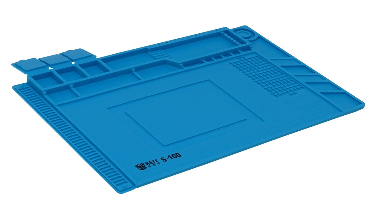 SOLDER-MAT BEST Tapete Anti-estático Silicona 30x45cm Soporta-calor-500ºC S-160