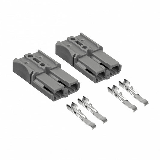 BTAA40 conector Anderson SB40 de 40 amperios 5mm dos unidades color gris terminales de enchufe macho