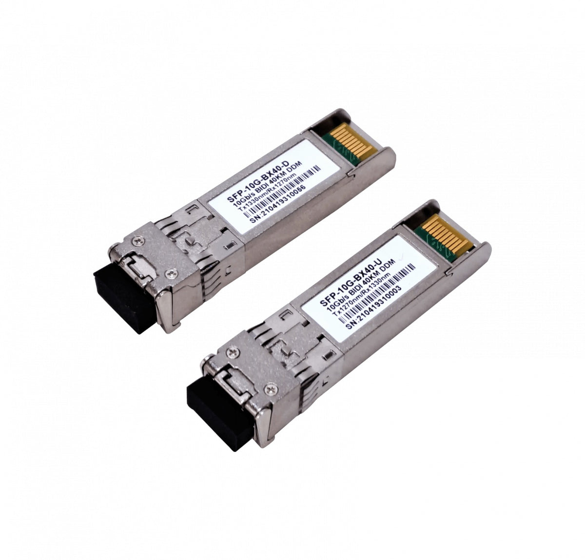 S+2332LC40D FIBRA SFP+10G SM 40km DDM(WDM) inc-2-unids 1270/1330nm Modulos 1-LC