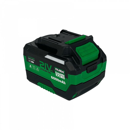 BAT-6 RUI Bateria Litio 21V 6Ah 126Wh Li-ion Recargable BMS 6000mAh