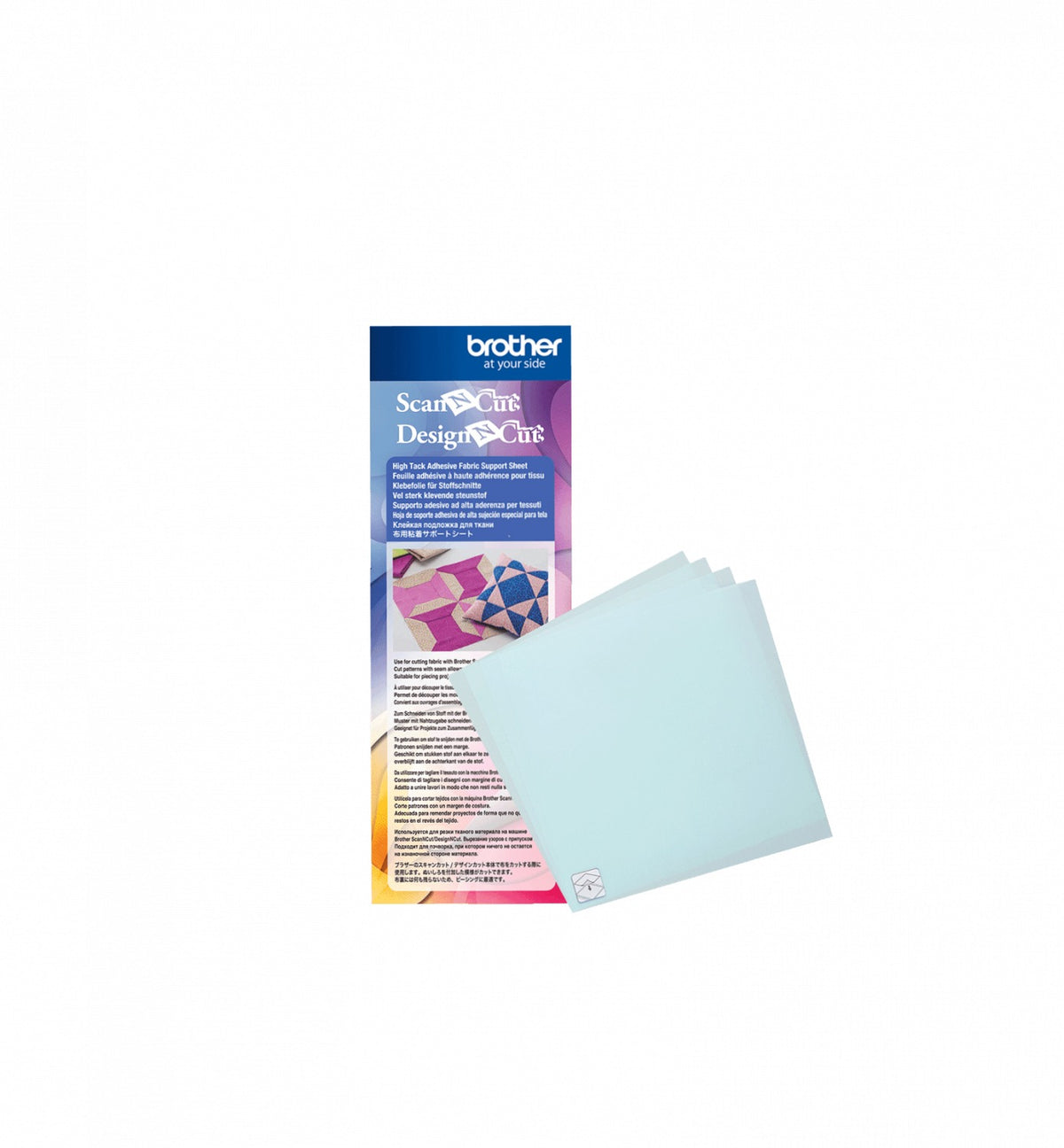 CASTBL2 BROTHER para Tejidos 305x305mm Lámina Adhesiva ScanNcut2 para Máquina de Corte