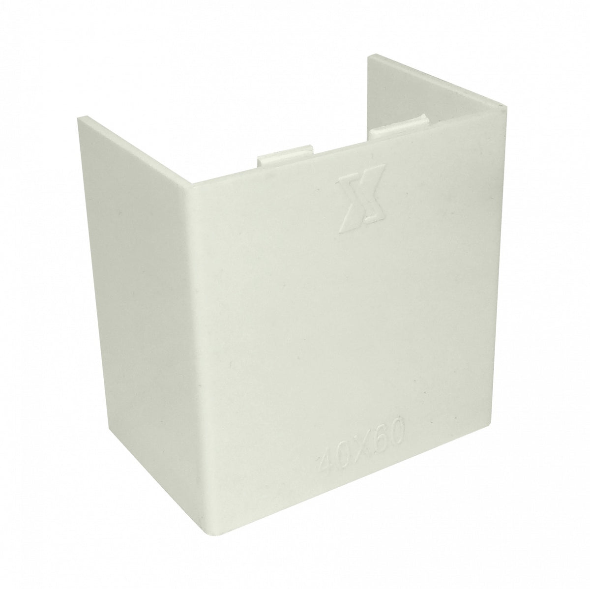 QN6U LINKCHIP Unión para Canaleta Blanca 60x40mm, Modelo CCA-6040-U, Compatible con QN6W