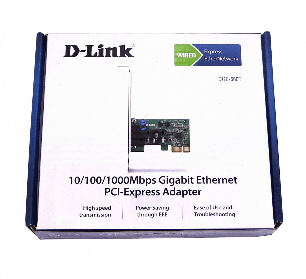 DGE-560T. D-LINK NIC 1-1000 PCIE-x1 Tarjeta Red Gigabit PCIExpress