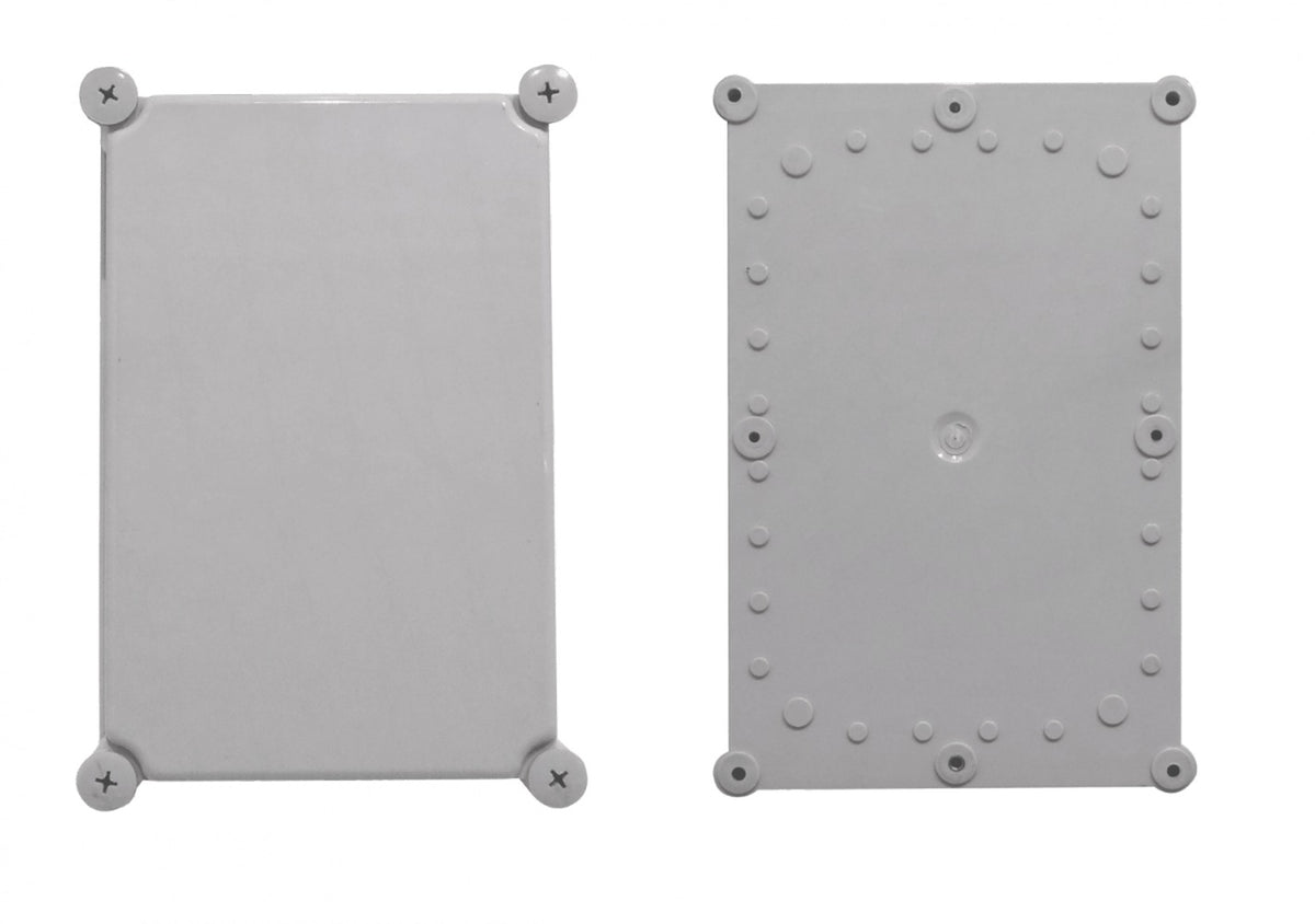 TJ-AG-2819-1 TIBOX 280x190x180mm Tapa-Gris Caja-Gris Plastica IP66 RoHS c/Placa
