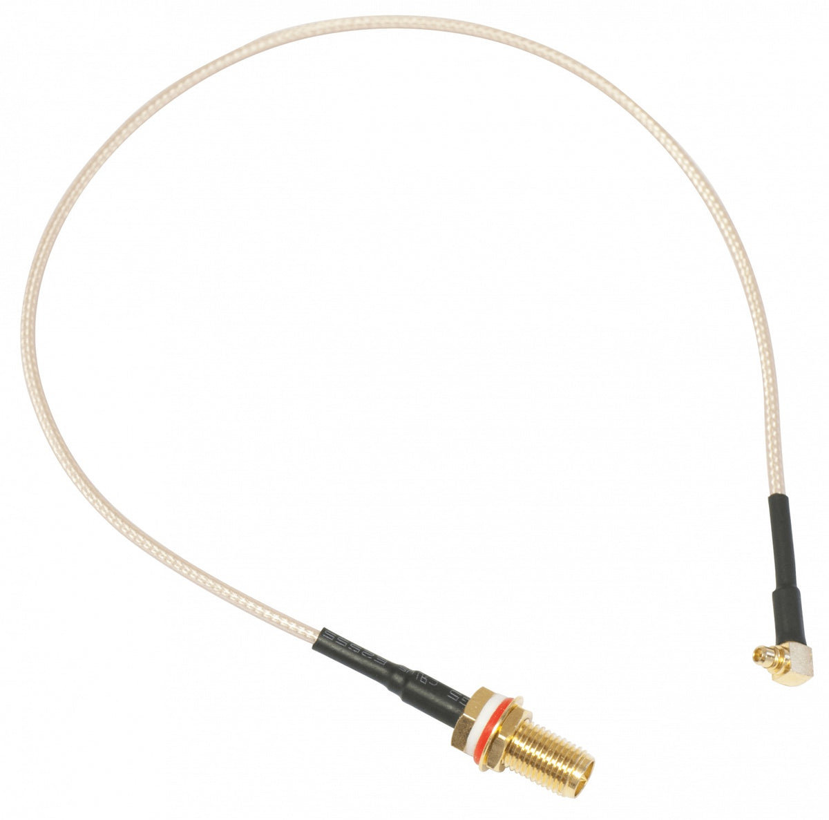 ACMMCXRPSMA MIKROTIK Cable Pigtail MMCX Macho a RP-SMA Hembra CA100 26cm
