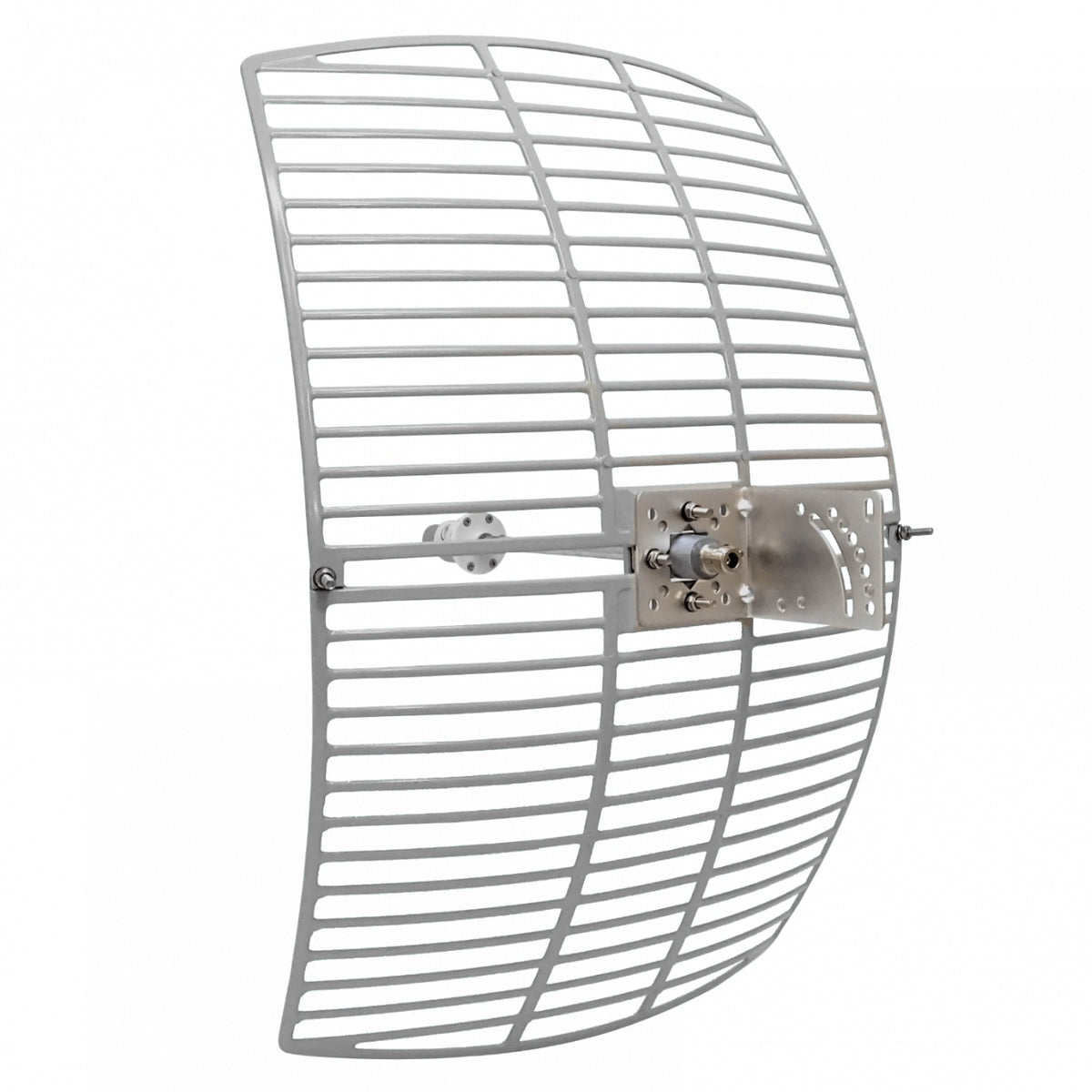 ANT-5827 Antena parabólica de rejilla 26,5dBi 5GHz banda 5,15-5,85GHz haz 6ºx9º conector N-Hembra 30cm desarmable 40x60cm