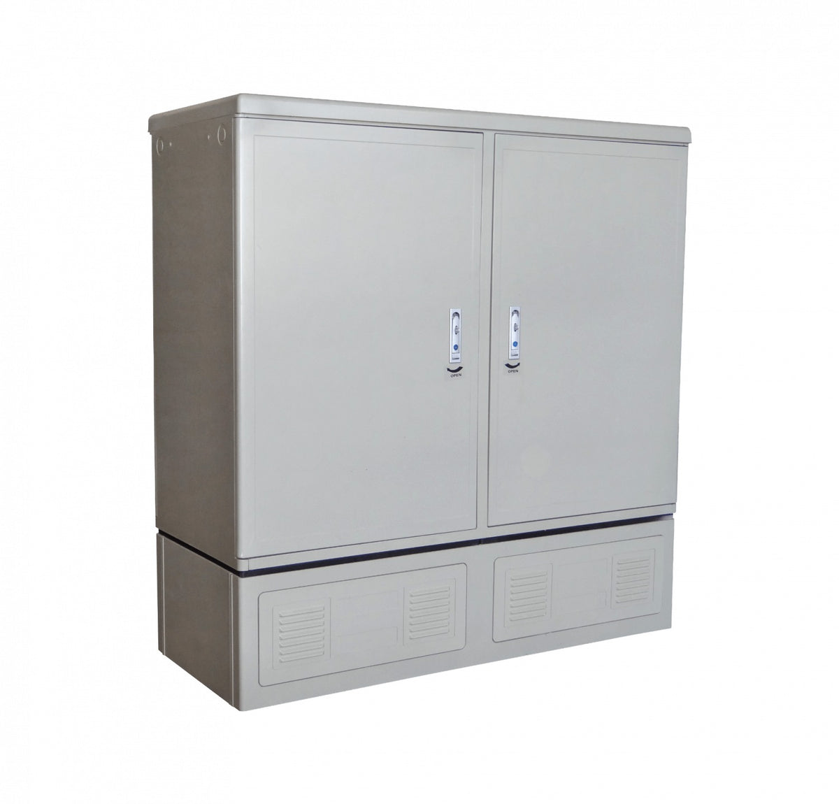 RKF-2 FIBRA 108-ODF incl-1152-SC/APC 62x148x154cm 4-Puerta Exterior-Suelo IP65