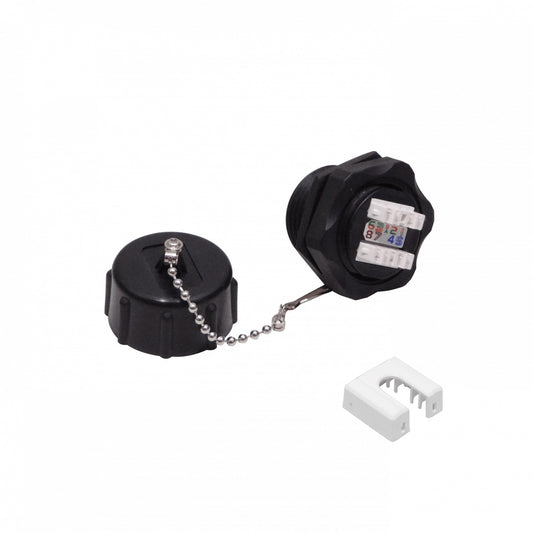 KP6IT TRIMERX Industrial CAT6 STP Apantallado Insertable Conector RJ45 Hembra