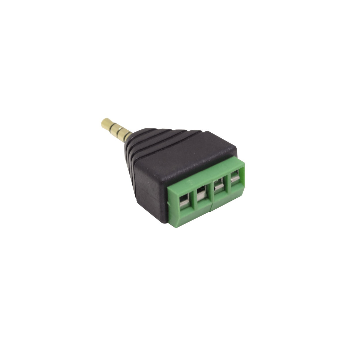 4P-35-M 4pin-3,5mm-Macho a regleta Terminal A/V