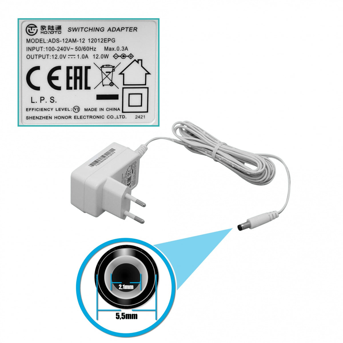 DOME-LITE IMOU Cámara Domo Inalámbrica IP 2MP WiFi 2.4GHz Lente 2.8/3.6mm Ranura MicroSD Fuente 12V/1A Incluida