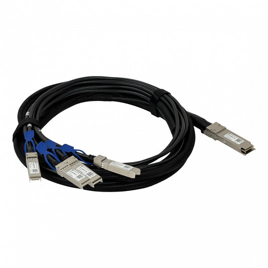 DQ+BC0003-DS+ MIKROTIK Cable QSFP28-100G x1 SFP28-25G x4 3mt break-out 1x100G-4x25G