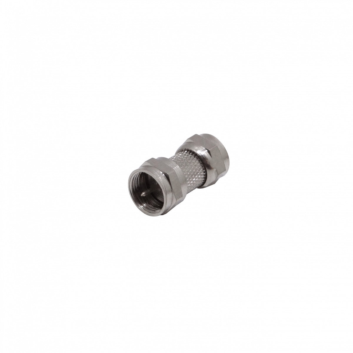 FMFM Unión coaxial F Macho a F Macho Acoplador Hembra-Hembra para TV Conector Macho-Macho