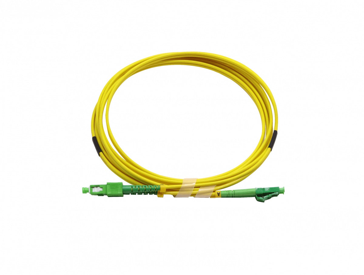 JFSAB3 3 metros SC/APC-LC/APC Monomodo SM Dúplex Latiguillo de Fibra Óptica 9/125µm 3mm