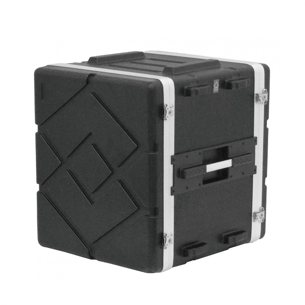 RK12X. Armario portátil de 12U/57cm de profundidad-42cm con 2 cubiertas de plástico para uso en exteriores en color negro