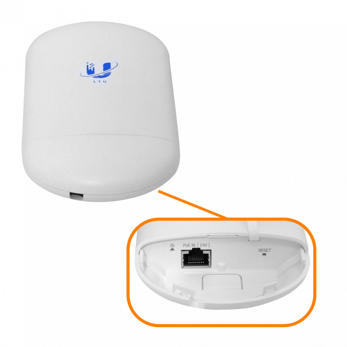 LTU-LITE. UI 13dBi 4,9-6,2GHz 45x45º 1-1000 incl24V 22dBm 10-50MHz LTU-LITE-EU UBIQUITI
