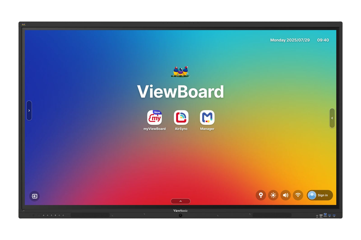 Viewsonic IFP7541 pizarra blanca interactiva 190,5 cm (75") 3840 x 2160 Pixeles Pantalla táctil