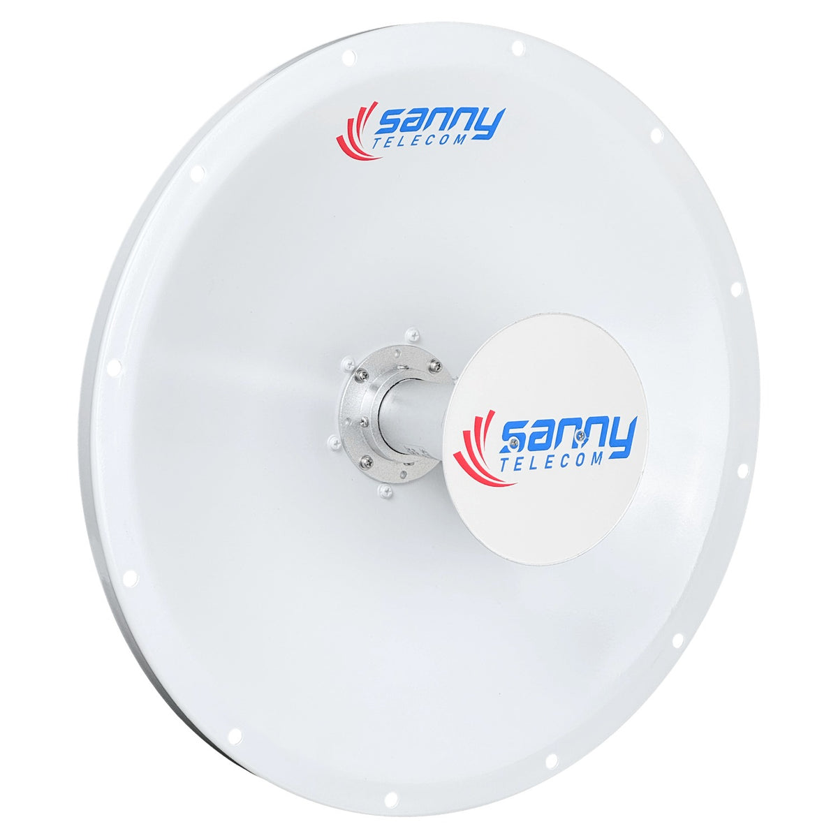 DISH-6G25. SANNY 4,9-6,5GHz 25dBi 2-N-H Inclinación-45º 2x2 Antena Parabólica