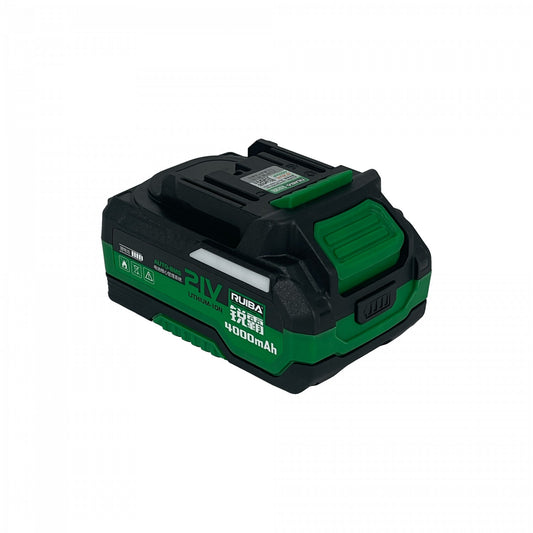 BAT-4 RUI Batería Recargable de Iones de Litio 21V, Capacidad 4000mAh, Potencia 84Wh, con Sistema de Gestión de Batería Integrado