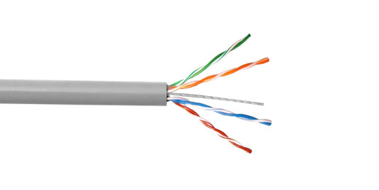 CBH-UG3 LINKCHIP Bobina de Cable UTP de 305m Calibre AWG25/0,45mm CCA Sim-Cat5e Color Gris de Aleación Unifi