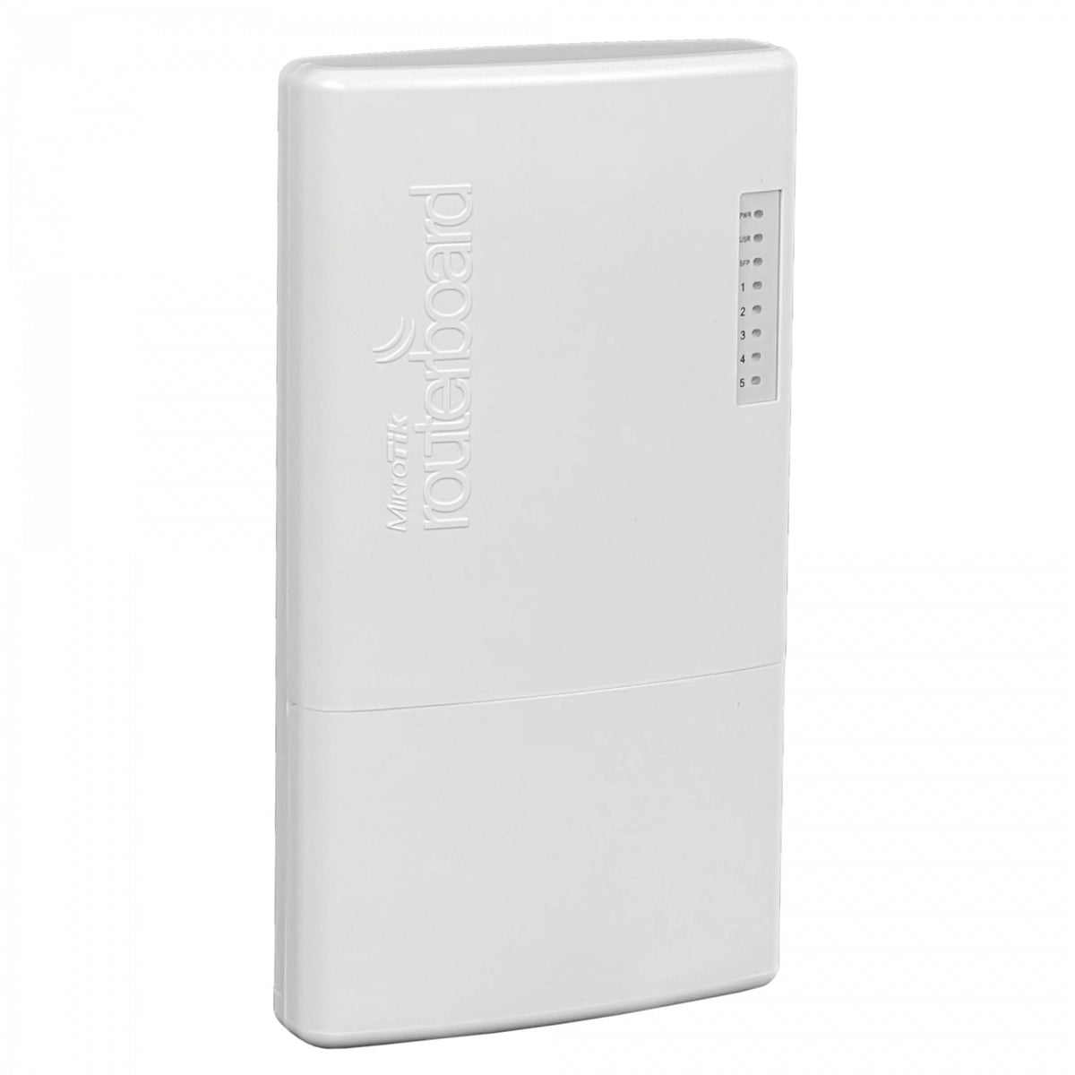 POWERBOX-PRO MIKROTIK Router de Exterior 800MHz 5-1000(4-Puertos-PoE) 1-Puerto-SFP L4 12-57V RB960PGS