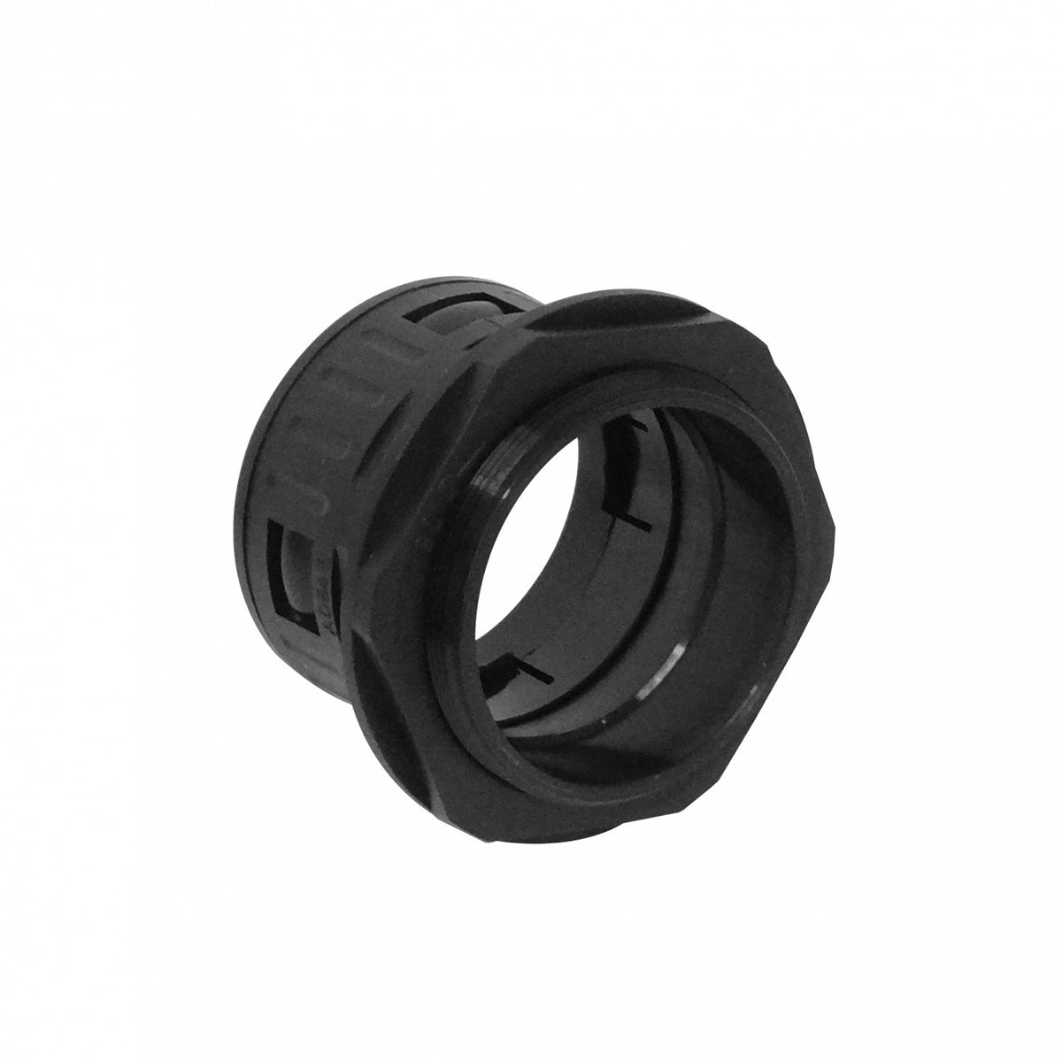 FLEP55-SA Prensaestopas de Salida para Conduit Flexible Plástico Negro de 55mm