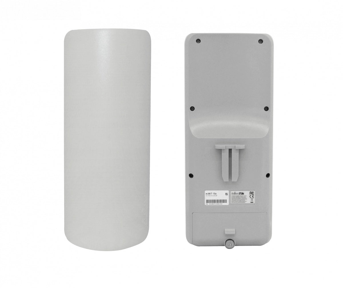 MANT-15S MIKROTIK Antena Sectorial de 5GHz MTAS-5G-15D120 de 15dBi, Apertura 120º/10º, con 2 Conectores RP-SMA-Hembra