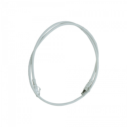 C6AW-10 LINKMADE Cable de Parcheo Multifilar Cat6a U/FTP Blanco LSZH de 1 metro con Conectores Inyectados