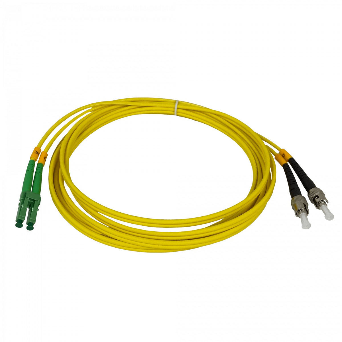 JFSBT3. 3mt SM LC/APC-ST/UPC MonoModo SM Dúplex Cable Puente Fibra 3.0mm 9/125