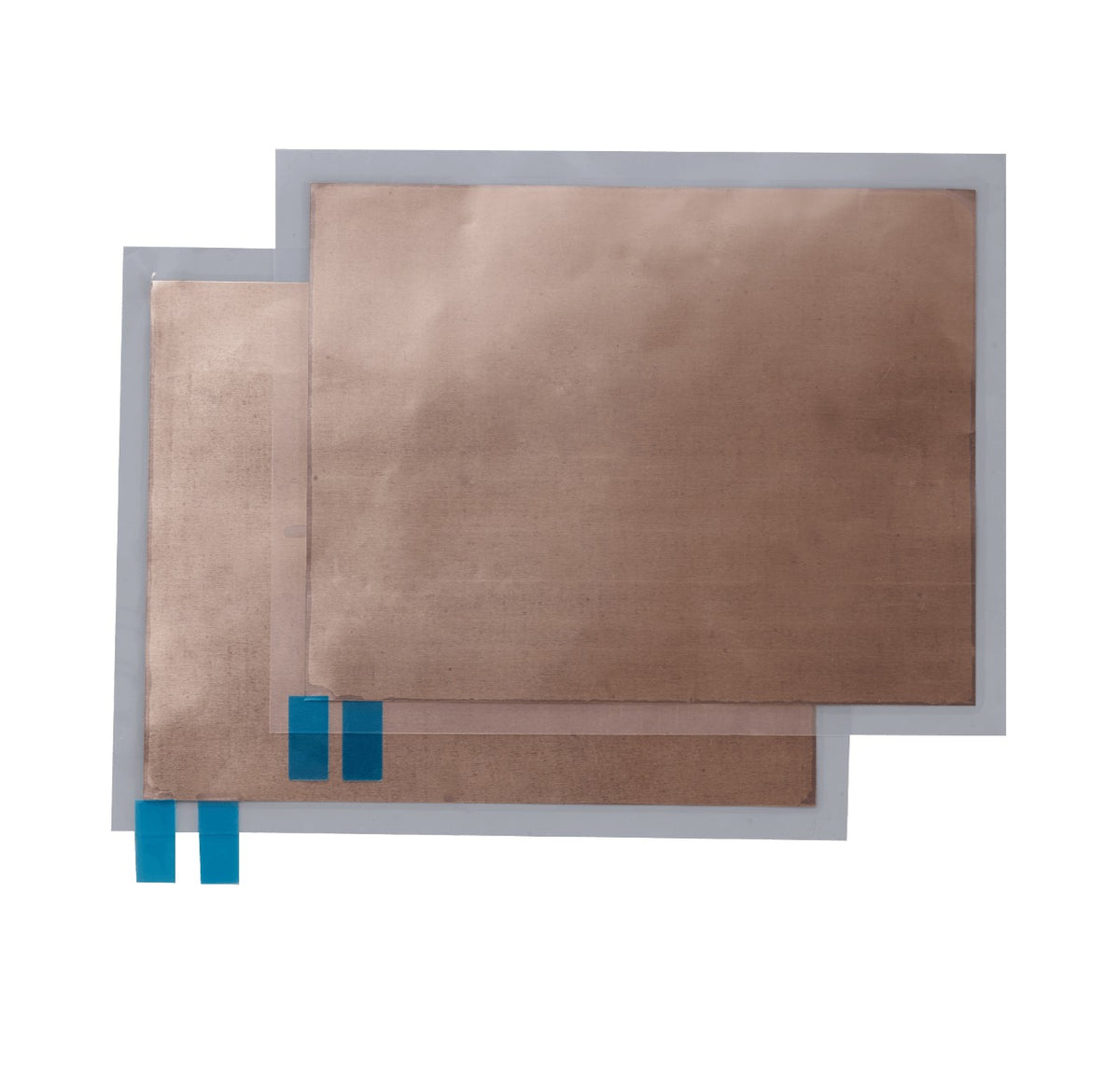 CAEBSBMS1 BROTHER 2 Láminas Metálicas 200x155mm Cobre para Repujado ScanNcut2 Máquina de Corte