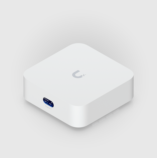 UX7. Interfaz de usuario UI 1-Un WiFi7 tribanda 2,4/5/6GHz 11Gbps 1 puerto 10G 1 puerto 2500 con fuente 5V UniFi Cloud Gateway UNIFI-X7 UBIQUITI