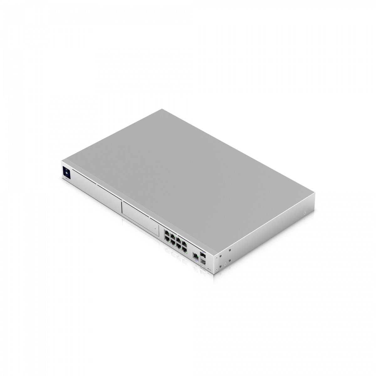 UDM-PRO. Controlador UniFi Cloud Gateway de 1U para rack, alimentación 240VAC/USP, con 2 puertos WAN y 2 puertos SFP+ de 10G, interfaz 9-1000, modelo UDM-PRO-EU de UBIQUITI