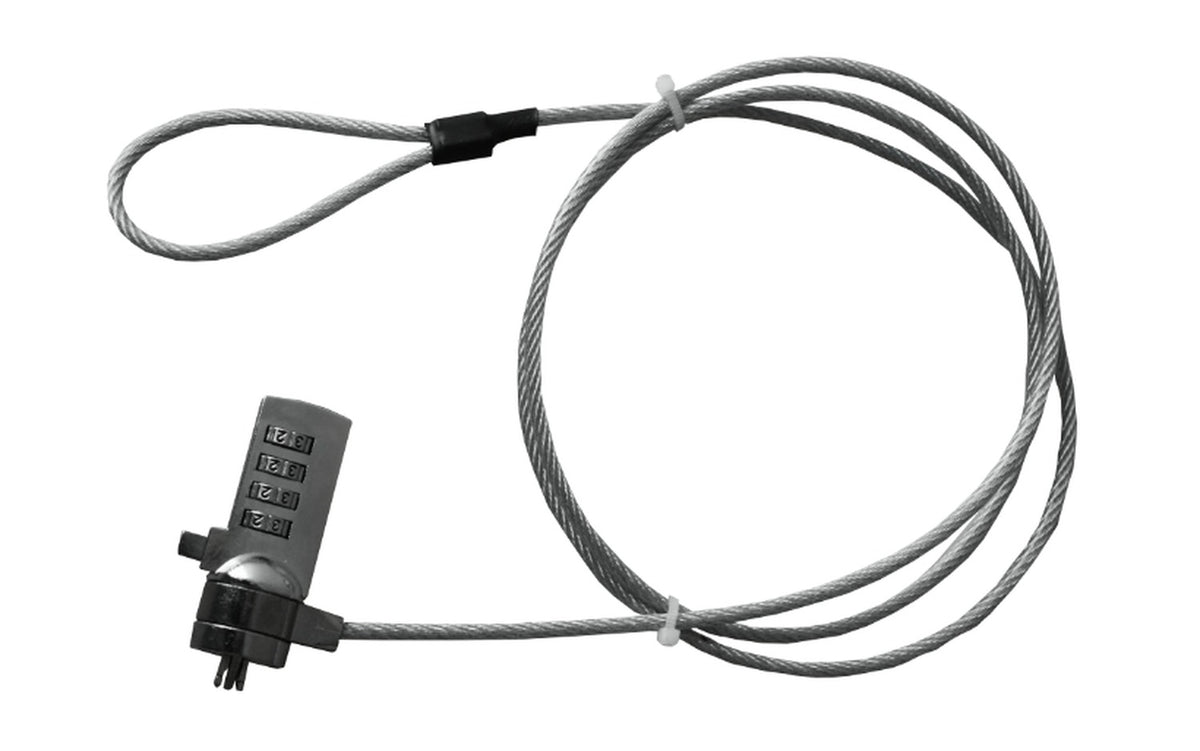 COMPUTERLOCK Candado Seguridad c/Llave 1mt-Cable