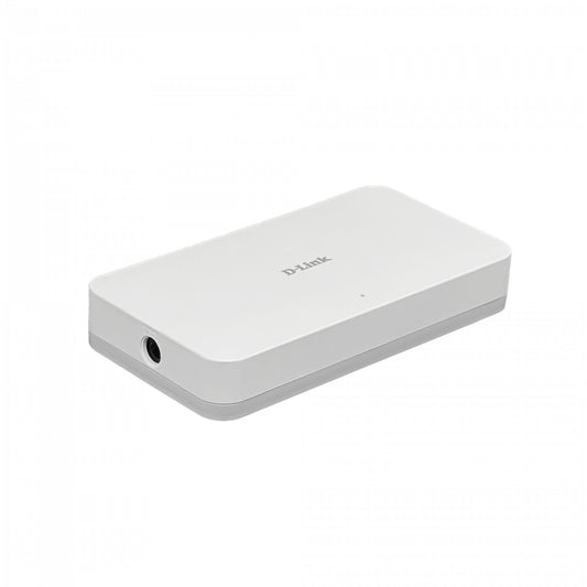 DGS-1008A D-LINK Conmutador de Escritorio No Gestionable de 8 Puertos Gigabit 1000Mbps, No Montable en Rack, incluye Fuente 5V 1A