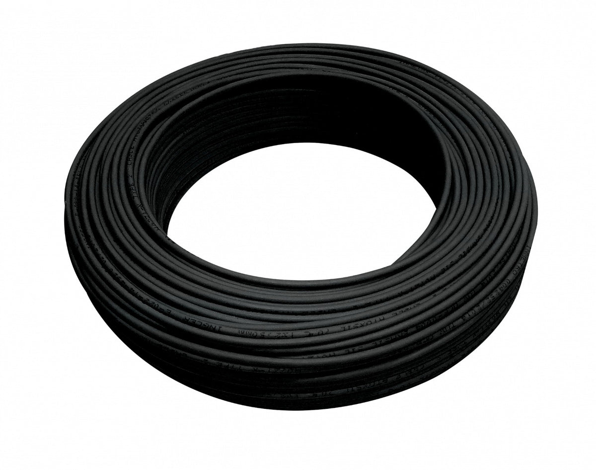 HZ25N EVA Cable eléctrico multifilar H07Z-1 2,5mm² LSZH Negro 100 metros 750V Fabricación Brasil
