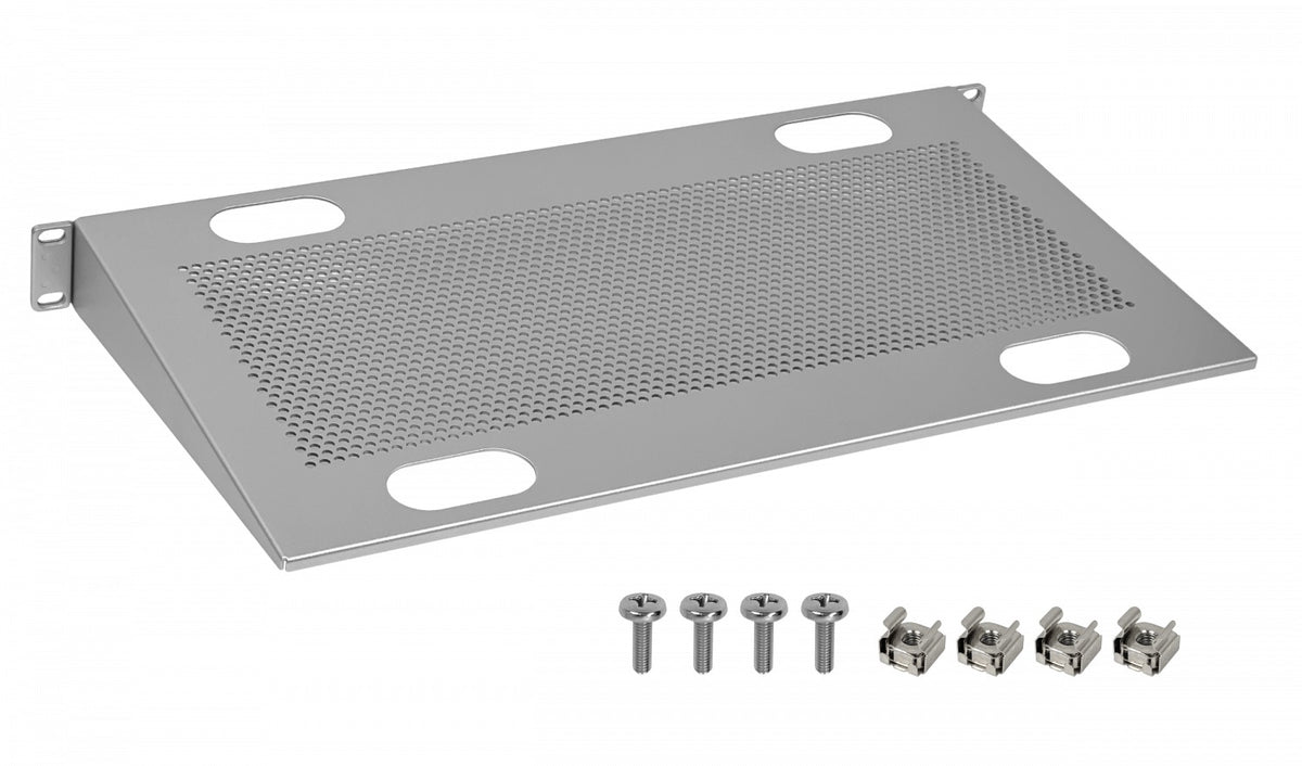 URACK-CLV UI Ventilada 1U 25cm-Fondo Bandeja p/Rack Soporta-20Kg UACC-RACK-SHELF-CLV UBIQUITI