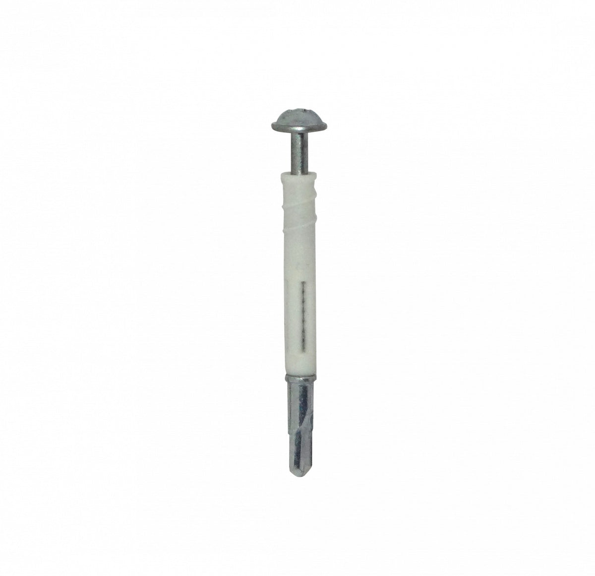 DRY12 Placa de Yeso-Cartón de 12mm con fijación de Taco-Tornillo M6.3x58mm Autoperforante en paquete de 25 piezas