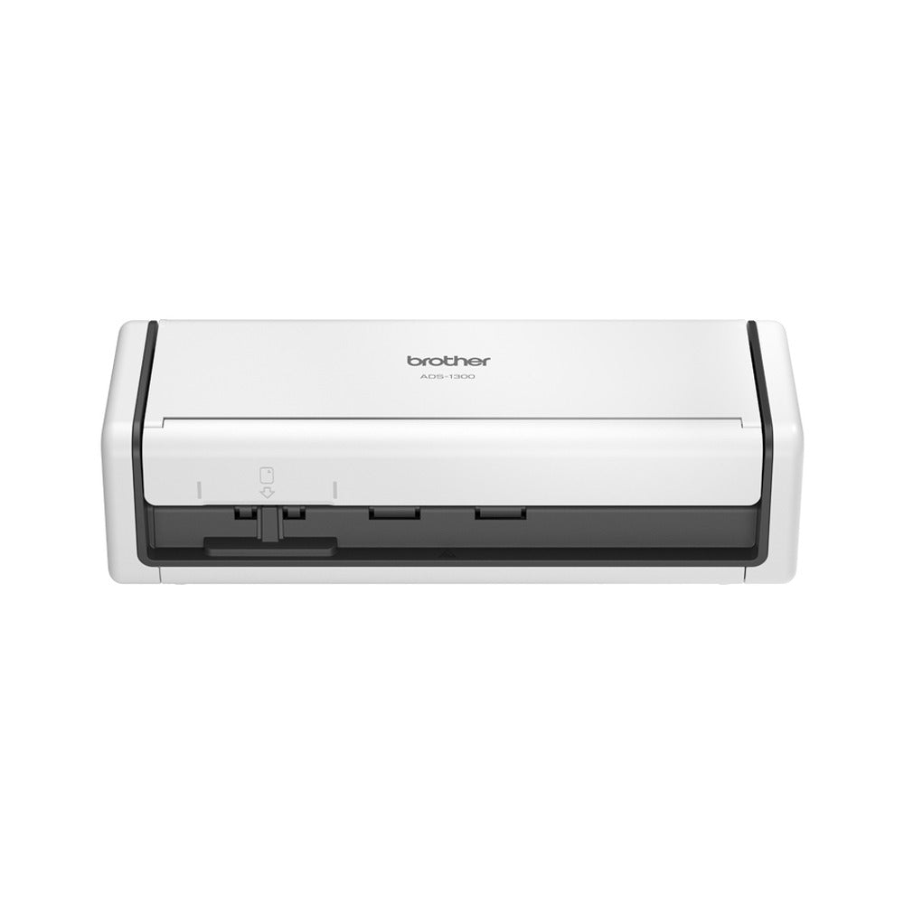 Brother ADS-1300 escaner Escáner con alimentador automático de documentos (ADF) 600 x 600 DPI A4 Blanco