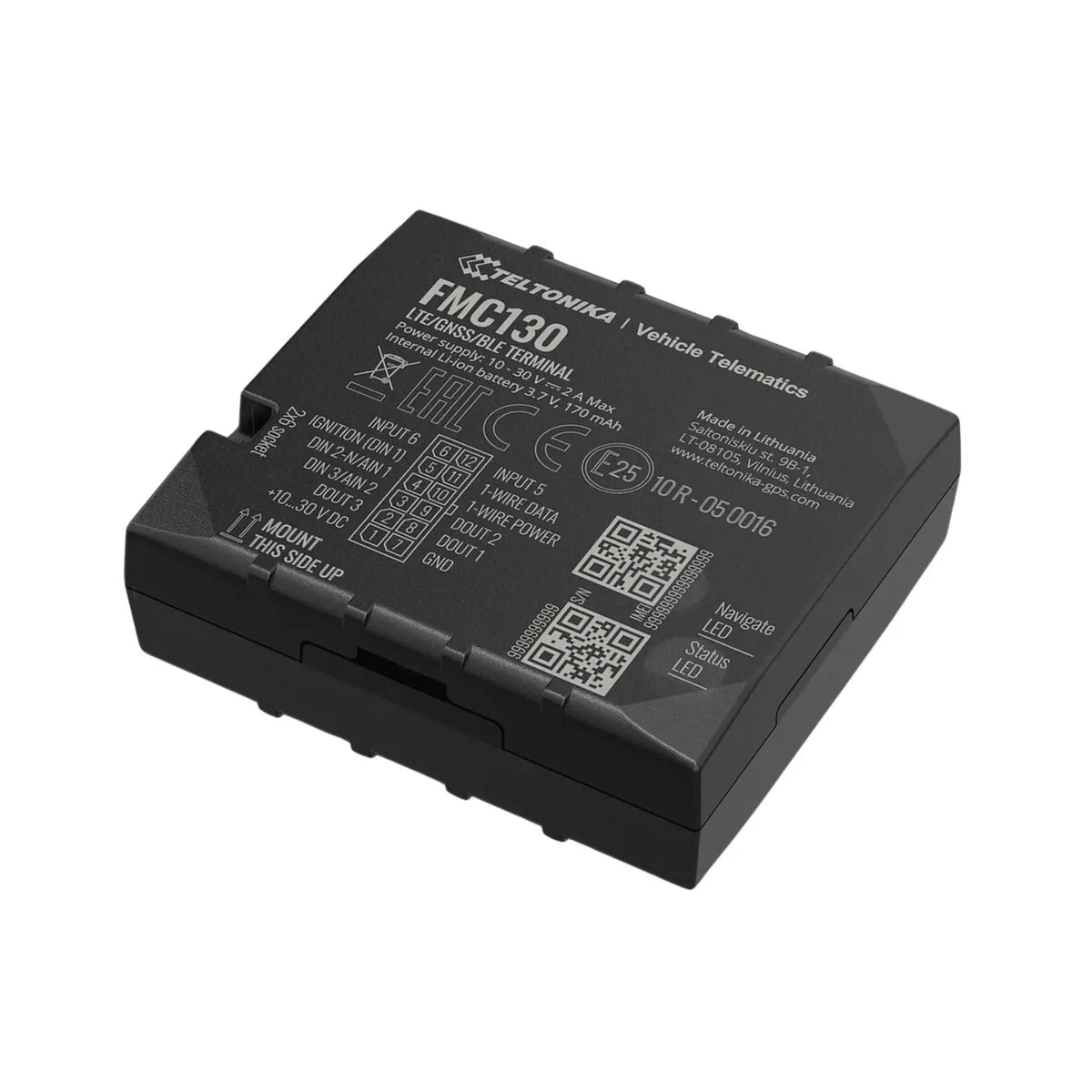 Dispositivo de Localización Satelital Teltonika FMC130 con Conectividad 4G/2G