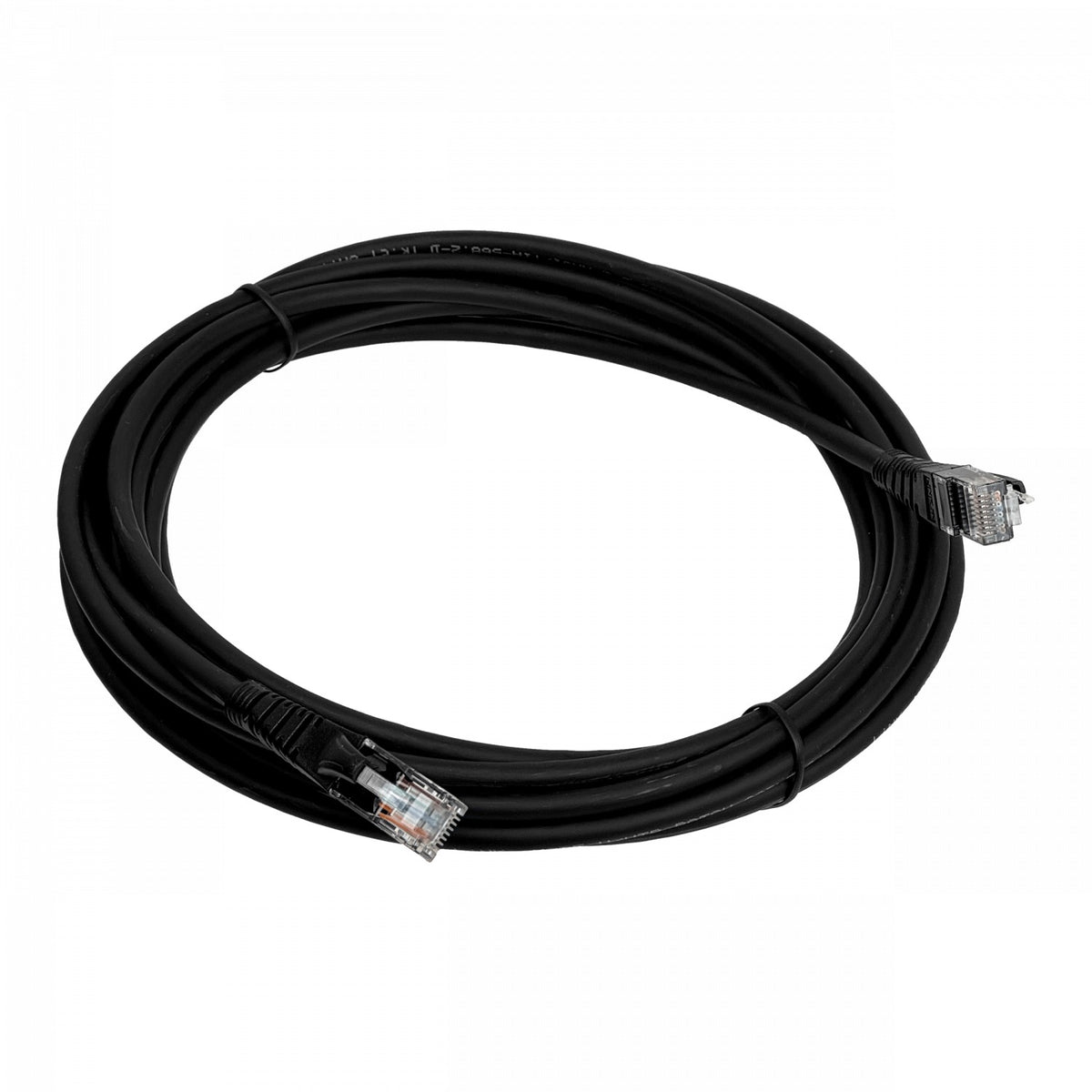 CPN-50L LINKMADE Cable de Parcheo Multihilo CAT5E 5 Metros Negro LSZH Conectores Moldeados