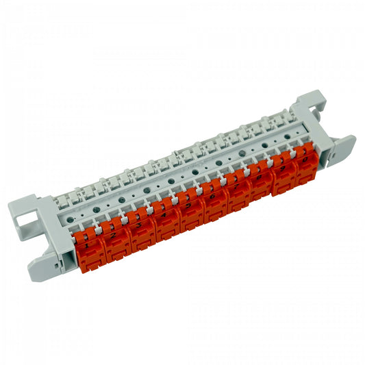 2810A 3M Regleta IDC Telefonica 10-Pares 26-22AWG 0,4-0,6mm req-Base Cat5e