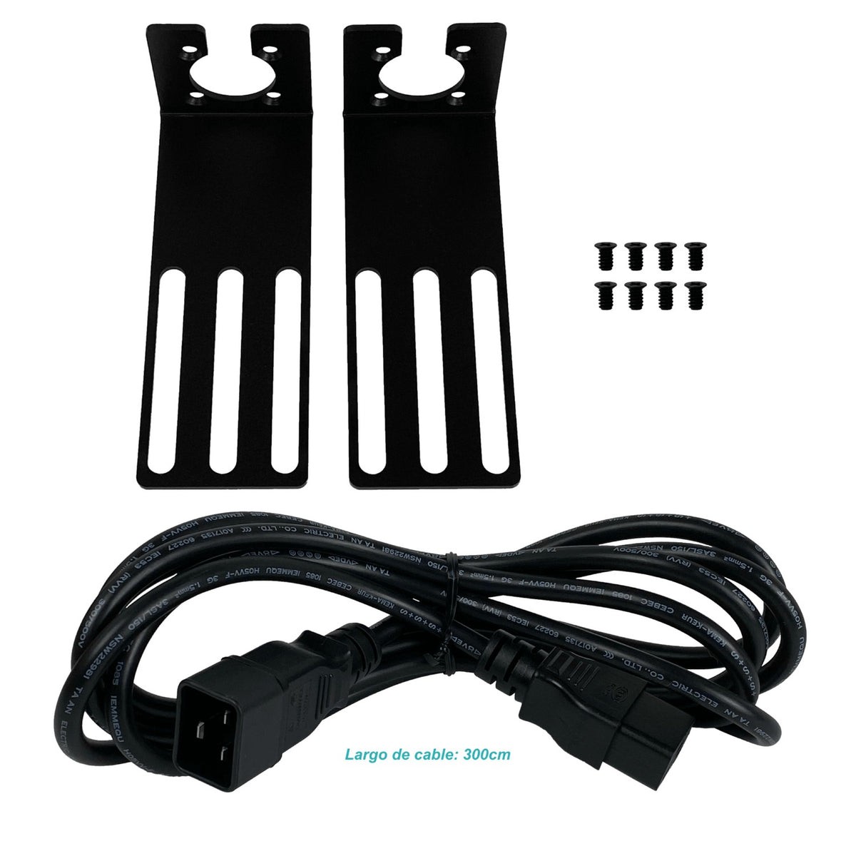 PDU-2 Unidad de Distribución de Energía 2-C13 1-C20 1-LAN para Rack PD-IEC021601-SM