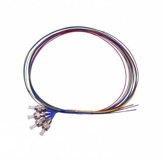 JFSF-4 FC/UPC Monomodo 1,5 metros 4 fibras Pigtail 150cm 0,9mm 1.5m Fibra Óptica 9/125µm