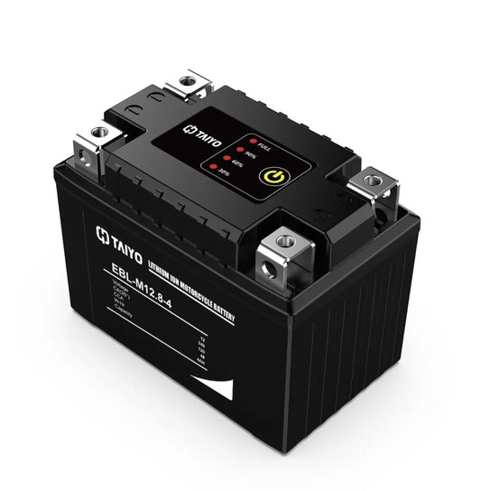 Batería de Litio para Motos – Taiyo 12V 4Ah, CCA 120A