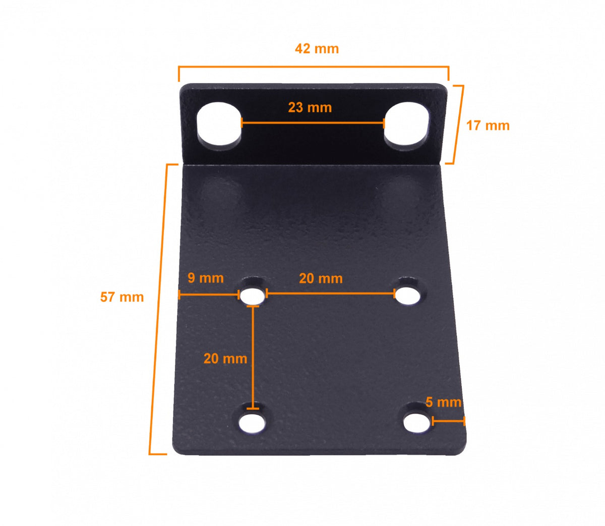 RKE-10A PLANET Juego de Aletas Cortas de 17mm para Montaje en Rack 1U de Switch o Router