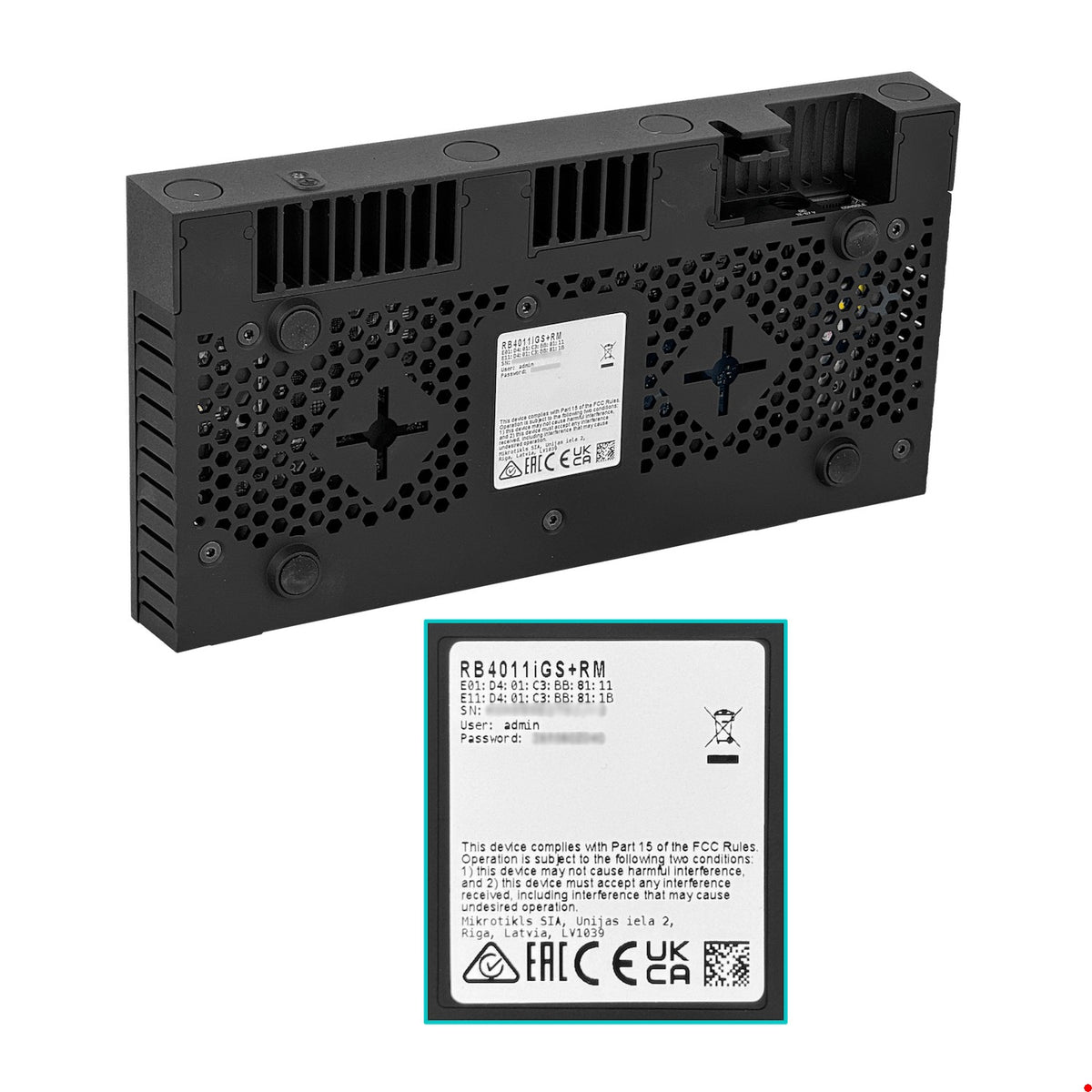 RB4011IGS+RM-LIQ MIKROTIK USADO 10-1000 1-SFP+10G Console-RJ45 L5 1,4GHz-x4 1U-Rack 12-