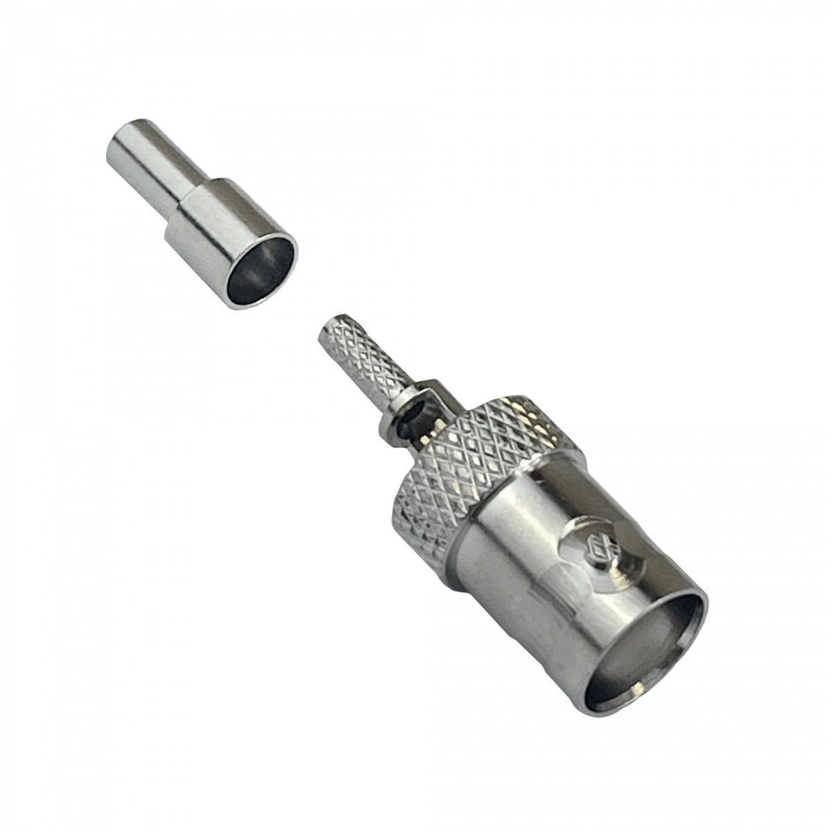 BH1C Hembra-BNC RG316 Conector Coaxial para Crimpar CA100 RG174
