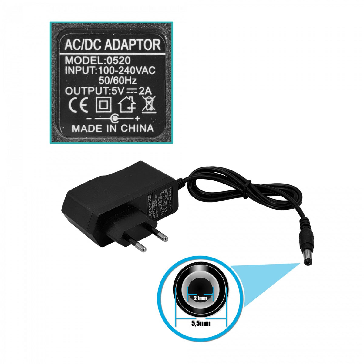 HDMI-1X8 Splitter 1x8 HDMI v1.3 1080p 1-in 8-out inc-5V-2A