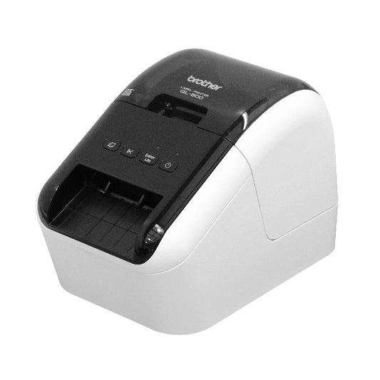 QL-800 BROTHER Impresora térmica de etiquetas con autocorte, 62mm, USB DK, resolución 300x600ppp