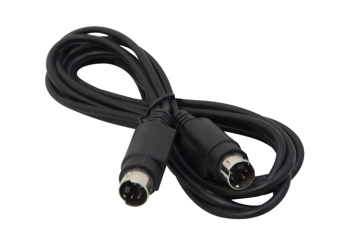 S-VIDEO Cable 1mt S-VIDEO 100cm Negro 4-pin mini-DIN