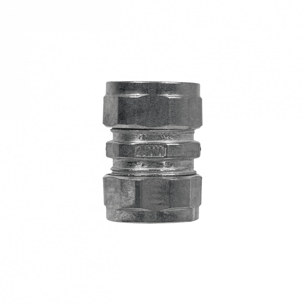 EMT20-UC Acoplador de Compresión 20mm Acero Zincado para Tubería EMT 20,0mm